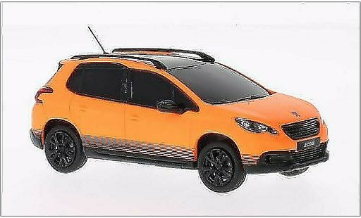 Peugeot 2008 Base 1/43 Norev matt-orange 2013 diecast model cars
