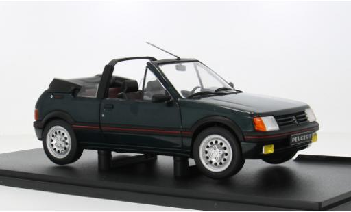 Diecast model cars Peugeot 205 CTI green 1/18 Solido