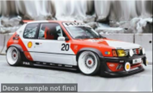 Diecast model cars Peugeot 205 GTI #20 1/18 Solido
