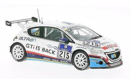 Peugeot 208 GTI 1/43 Spark No.215 24h Nurburgring 2013 /G.Martin diecast model cars