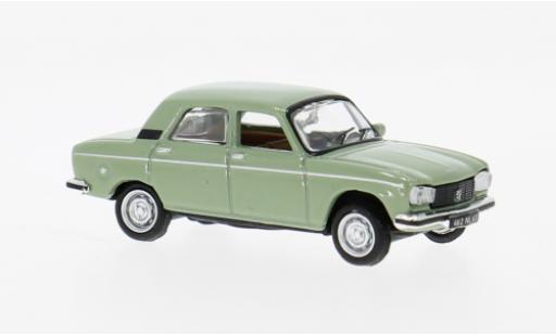Diecast model cars Peugeot 304 Berline green 1977 1/87 Norev