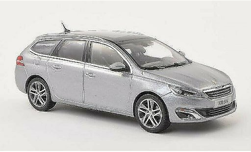 Peugeot 308 GT 1/43 Norev SW grey 2014 diecast model cars