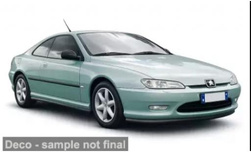 Diecast model cars Peugeot 406 Base green 1997 1/18 Norev