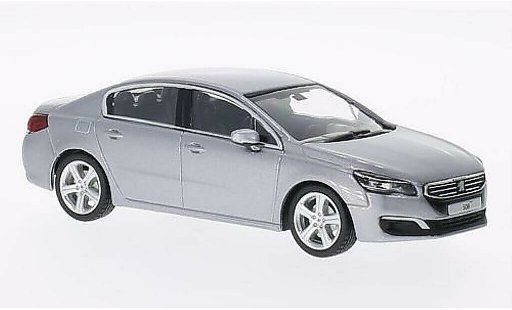 Peugeot 508 Berline 1/43 Norev Saloon grey 2014 diecast model cars