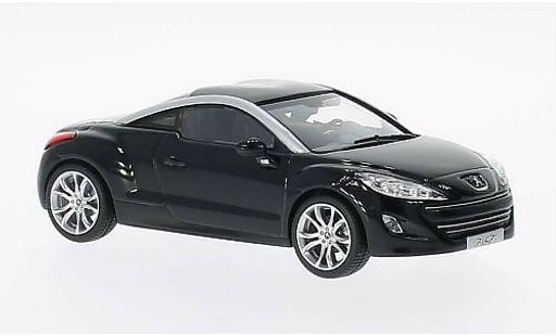 Peugeot RCZ Base 1/43 Norev black 2010 diecast model cars