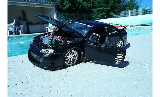 Peugeot 406 Base 1/18 Gate black jantes 17 pouces sono subwoofer diecast model cars