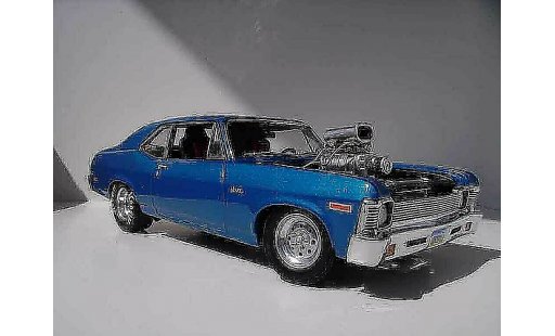 Chevrolet Nova tuning 1/18 GMP 1972 drag diecast model cars