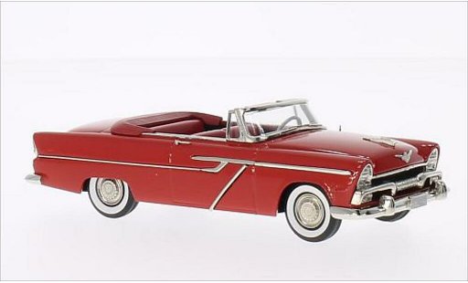 Plymouth Belvedere Convertible 1/43 Brooklin red 1955 diecast model cars