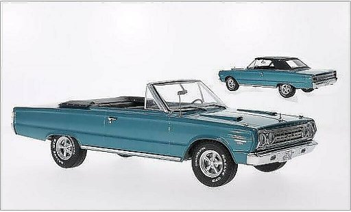 Plymouth Belvedere GTX Convertible 1/18 Greenlight metallic turquoise 1967 diecast model cars