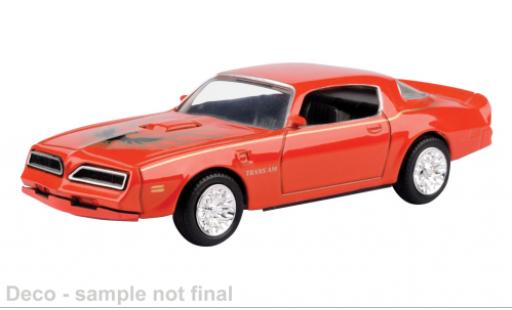 Diecast model cars Pontiac Firebird 1977 Trans Am red 1/43 Motormax