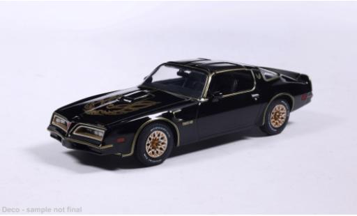 Diecast model cars Pontiac Firebird 1977 Trans Am black 1/43 IXO