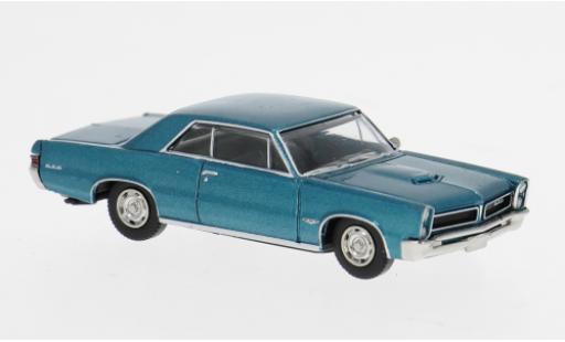 Diecast model cars Pontiac GTO Coupe green 1965 1/87 Brekina