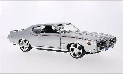 Pontiac GTO The Judge 1/18 Motormax Tuning metallic grey/Dekor 1969 diecast model cars