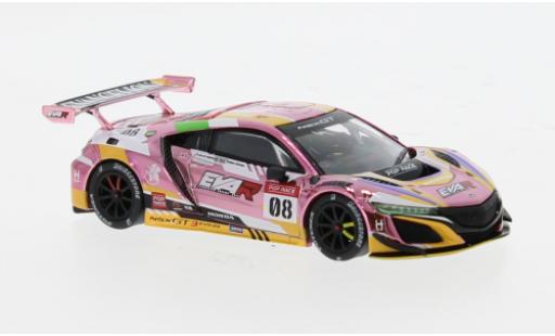 Diecast model cars Honda NSX GT3 #8 1/64 Pop Race