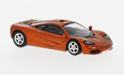 Diecast model cars McLaren F1 Base orange 1/64 Pop Race