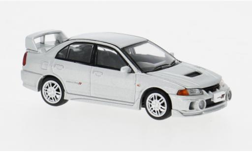 Diecast model cars Mitsubishi Lancer Evolution IV RS silver 1/64 Pop Race