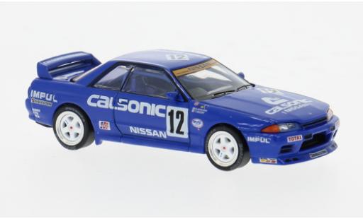 Diecast model cars Nissan Skyline R32 GT-R () JTC 1990 Calsonic #12 1/64 Pop Race