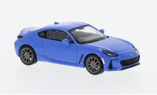 Diecast model cars Subaru BRZ Base blue 1/64 Pop Race