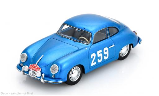 Diecast model cars Porsche 356 1955 1500 Rally Monte Carlo #259 C.Cooper/J.Fischel 1/43 Spark