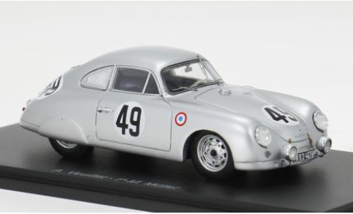 Diecast model cars Porsche 356 1953 24h Le Mans #49 A.Veuillet/P.M&Atilde;&frac14;ller 1/43 Spark