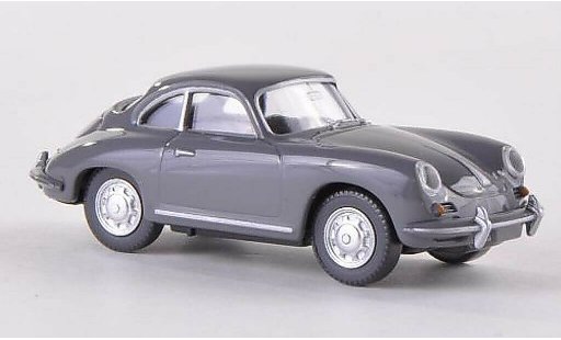 Porsche 356 Base 1/87 Wiking SC Coupe grey diecast model cars