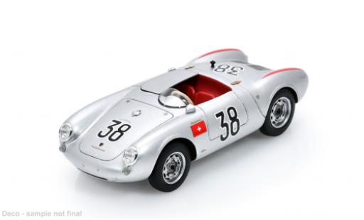 Diecast model cars Porsche 550 1955 24h Le Mans #38 W.Ringgenberg/H.Gilomen 1/43 Spark