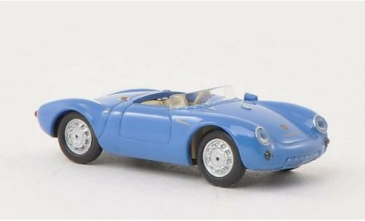 Porsche 550 1953 1/87 Busch Spyder blue/white diecast model cars