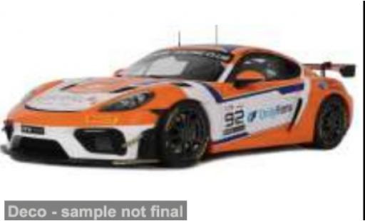 Diecast model cars Porsche 718 GT4 RS European Series 2024 #92 E.Heyerdahl/N.Maloy 1/18 Ottomobile