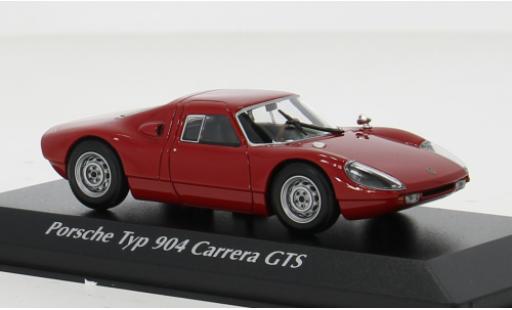 Diecast model cars Porsche 904 Base red 1/43 Maxichamps