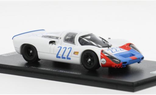 Diecast model cars Porsche 907 Base Targa Florio 1968 #222 H.Hermann/J.Neerpasch 1/43 Spark