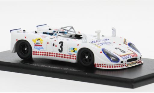 Diecast model cars Porsche 908 1975 /2 24h Le Mans #3 C.Poirot/G.Ortega 1/43 Spark