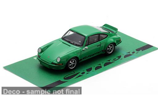Diecast model cars Porsche 911 RSR 2.8 green/black 1973 1/64 Spark