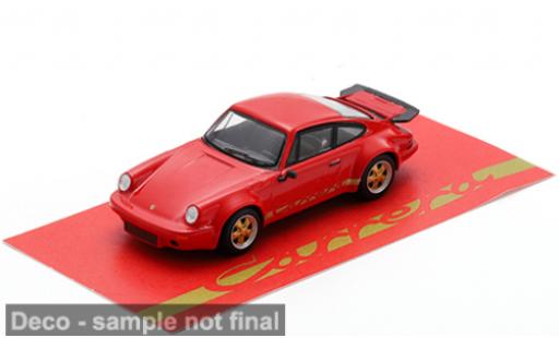 Diecast model cars Porsche 911 RS 3.0 red/black 1974 1/64 Spark