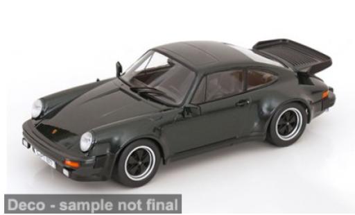 Diecast model cars Porsche 911 Turbo 3.3 green 1977 1/18 KK Scale