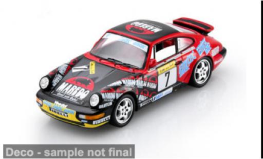 Diecast model cars Porsche 964 RS 911  Carrera Dekor 24h N&Atilde;&frac14;rburgring 1992 #7 W.R&Atilde;&para;hrl/A.Bovensiepen 1/43 Spark