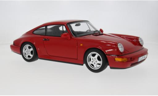 Diecast model cars Porsche 911 RS red 1992 1/12 KK Scale