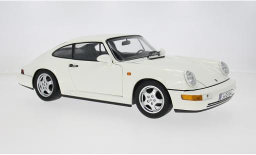 Diecast model cars Porsche 911 RS white 1992 1/12 KK Scale