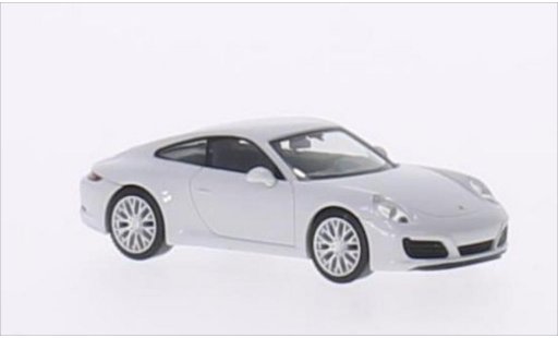 Porsche 911 S 1/87 Herpa Carrera metallic white 2015 diecast model cars