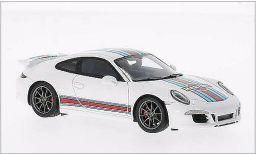 Porsche 911 S 1/43 Spark Carrera Aerokit white 2014 diecast model cars