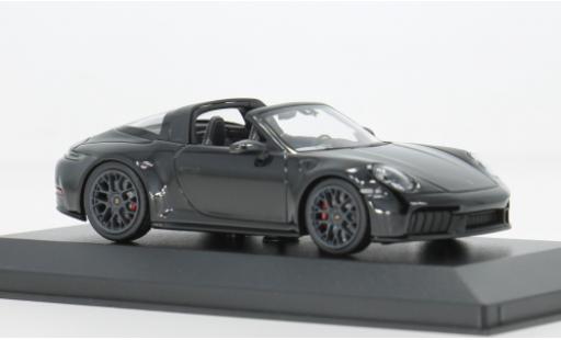 Diecast model cars Porsche 911 Targa 4 GTS black 2024 1/43 Minichamps