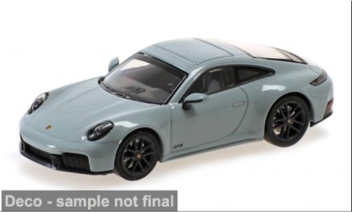Diecast model cars Porsche 911 GTS (992.2) Carrera green 2025 1/64 Minichamps