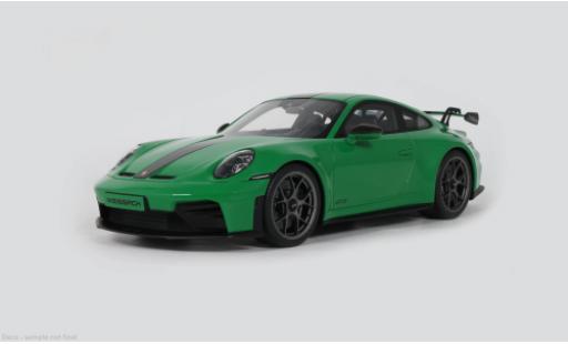 Diecast model cars Porsche 911 GT3 (992.2) green/black 2025 1/18 GT Spirit