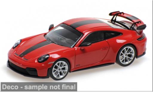Diecast model cars Porsche 911 GT3 (992.2) red 2025 1/64 Minichamps