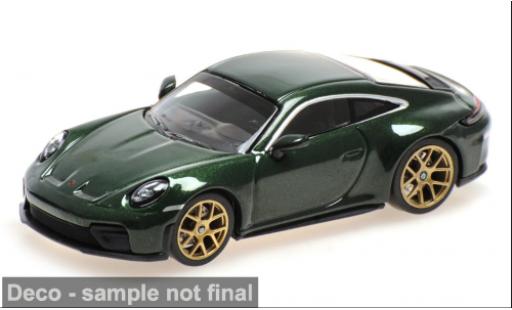 Diecast model cars Porsche 911 GT3 (992.2) Touring green 2025 1/64 Minichamps