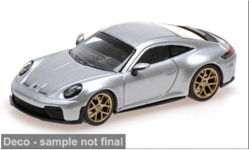 Diecast model cars Porsche 911 GT3 (992.2) Touring silver 2025 1/64 Minichamps