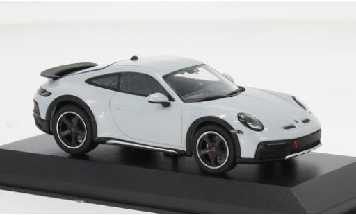 Diecast model cars Porsche 911 Dakar grey 2022 1/43 Minichamps