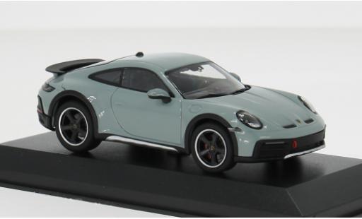 Diecast model cars Porsche 911 Dakar green 2022 1/43 Minichamps