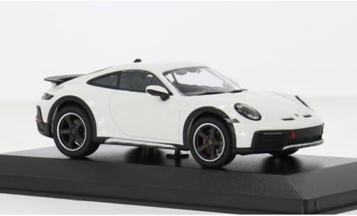Diecast model cars Porsche 911 Dakar white 2022 1/43 Minichamps