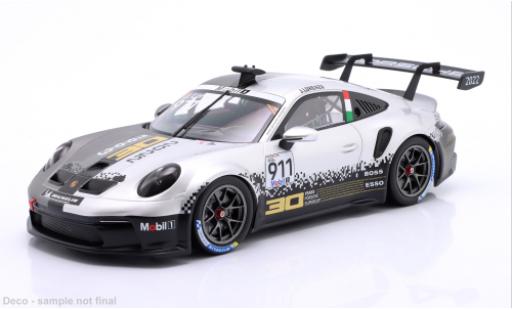 Diecast model cars Porsche 911 GT3 Cup Imola 2022 #911 J.Lorenzo 1/18 IXO