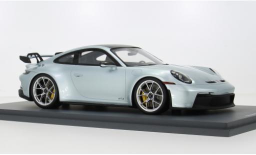 Diecast model cars Porsche 911 GT3 silver 2022 1/18 Schuco